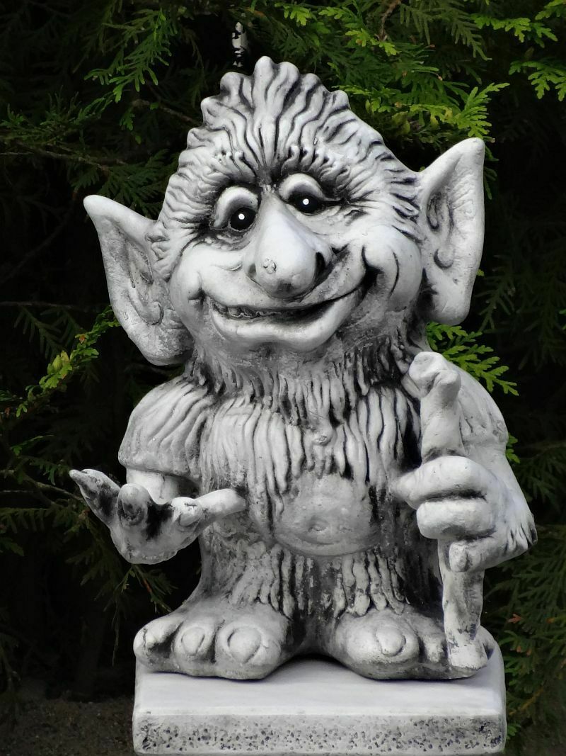 Elf Troll figura betonowa