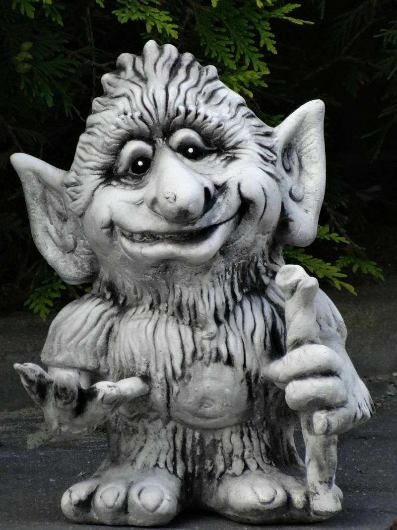 Elf Troll figura betonowa