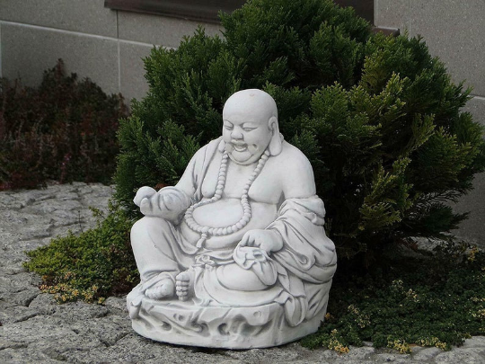 Uśmiechnięty Budda Figura betonowa