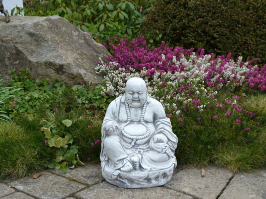 Uśmiechnięty Budda Figura betonowa