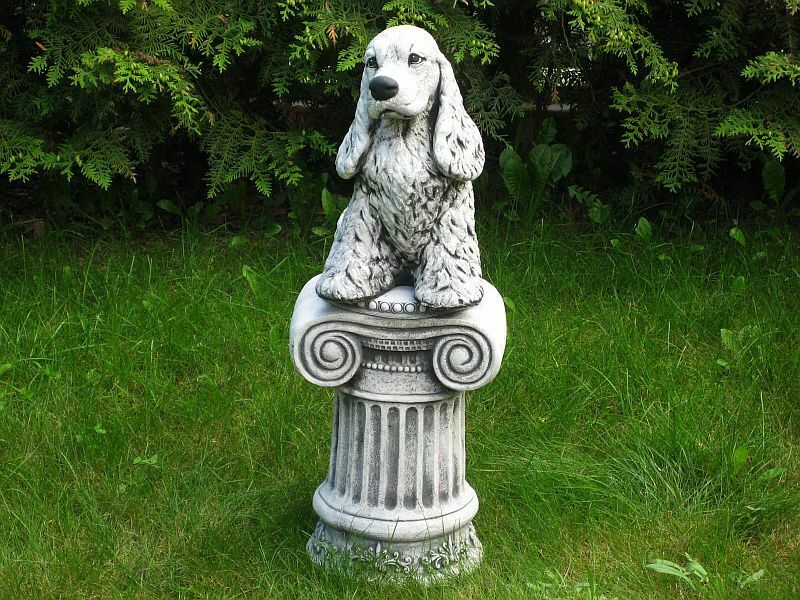 Pies Spaniel figura betonowa