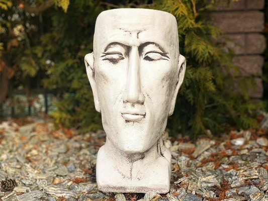 Donica Głowa Mężczyzny figura betonowa