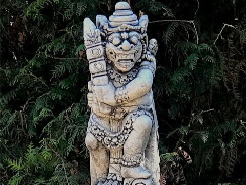 Budda Azteka figura betonowa